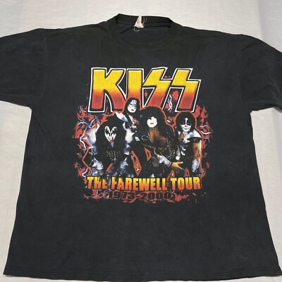 KISS THE FAREWELL TOUR Tシャツ XL Amazon.com: KISS - The Farewell Tour T-Shirt : Clothing, Shoes