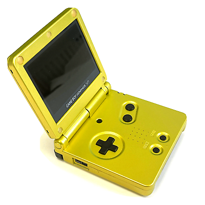 Zelda Gold GameBoy Advance SP GBA SP IPS V3 Screen Backlit Zelda Gold GameBoy Advance SP GBA SP IPS V3 Screen Backlit