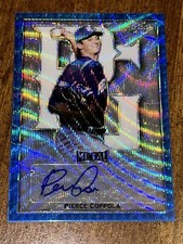 PIERCE COPPOLA 2020 Leaf Perfect Game BLUE WAVE AUTOGRAPH #6/10 FLORIDA GATORS