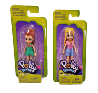 Polly Pocket 2Er Set - Figur - Lila + Polly - Neu Ovp #