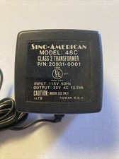 Sino-American Model 48C Class 2 Plug-In AC Tr...