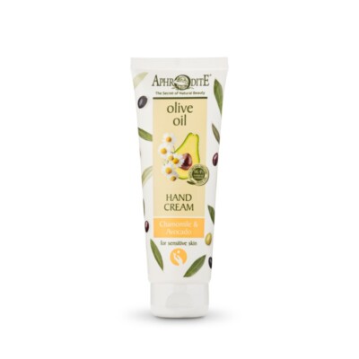  Velvety Soft Hand Cream with Avocado and Chamomile Cretan Olive Oil