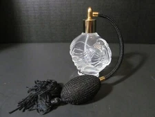VINTAGE VCA CRYSTAL PERFUME SPRAY BOTTLE ATOMIZER MADE IN FRANCE