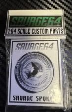 1:64 LOWRIDER scale custom wheels and tires
