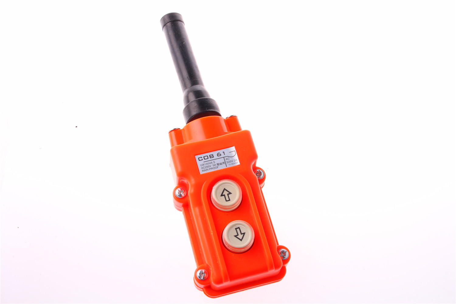 Hot 1Pcs COB-61 Crane Pendant Control Station UP/Down Hoist PushButton Switch