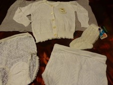 4pcs New Vests, Panties and Socks   Large Doll, Baby  