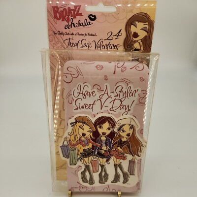 24 Bratz Ooh Lala Have a Stylin Day Treat Sack Childrens Valentines Day NOS