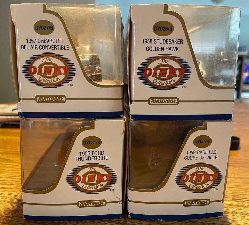 Lote de 4 coches Dinky Matchbox 1993 DY027/B, DY007/C, DY031/B y DY026B Foto 2 de 4