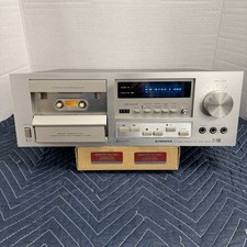 PIONEER CT-F800 3 HEAD, 2 MOTOR STEREO CASSETTE DECK - SERVICED - CLEANED