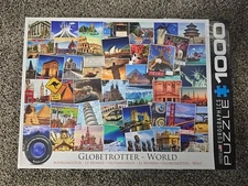 Eurographics Globetrotter World 1000 Piece Jigsaw Puzzle 