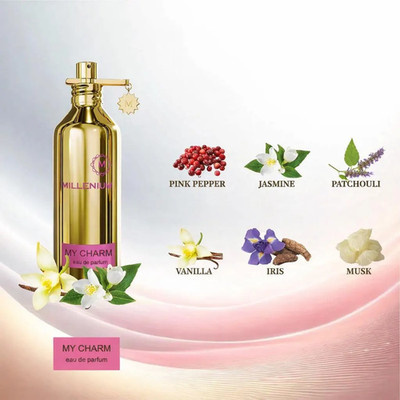 Millenium My Charm Patchouli Floral Perfume for Women 100ml
