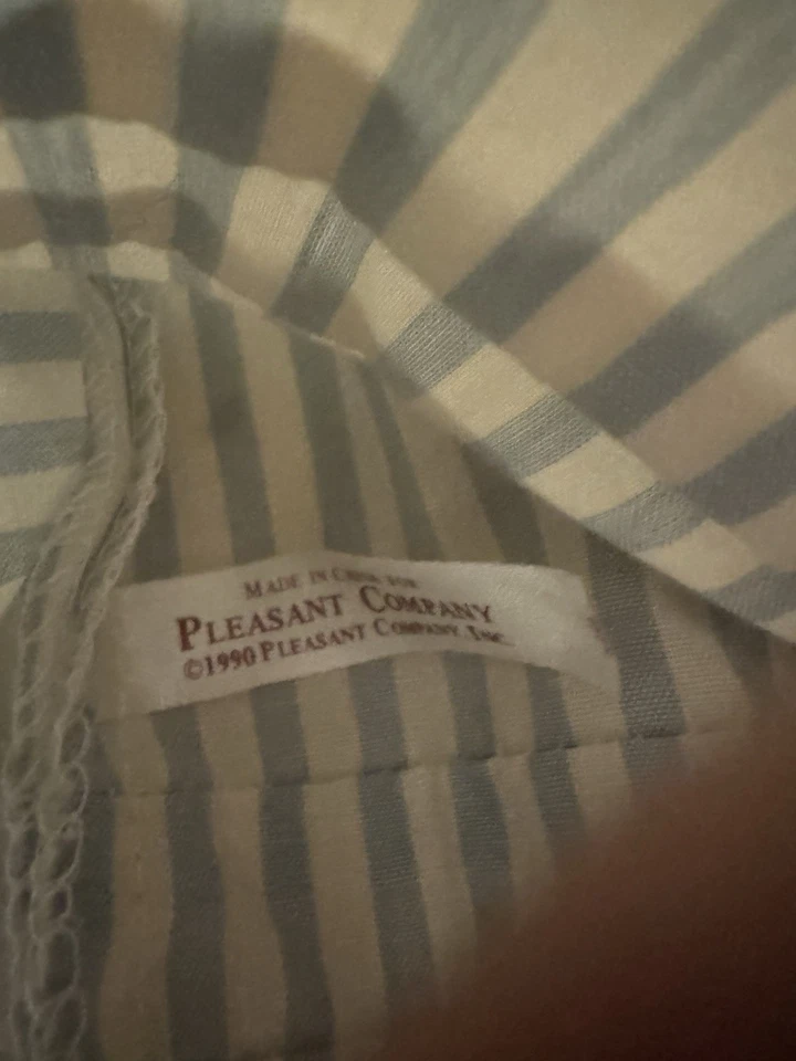 Pleasant Company KIRSTEN Vestido de Verano Cinta KSAB RARO EN CAJA ORIGINAL Tejido Difícil de Encontrar Foto 4 de 4