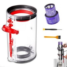Dyson V10 Dust Bin Canister & Filter SV12 Big Container Bucket Absolute Vacuum