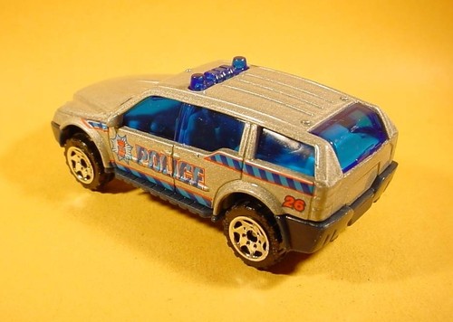 MATCHBOX SILVER SPORT SUV POLICE MB26-K1 LOOSE - Picture 2 of 2
