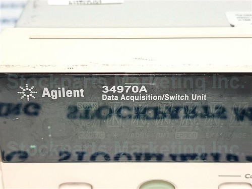 Agilent 34970A Data Acquisition / Switch Unit Free Fast Ship 30Days Warranty - Picture 10 of 11