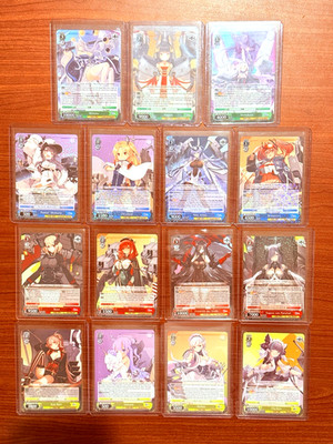 Weiss Schwarz Azur Lane - Nagato, Cleveland, August von Parseval & More RR (15)
