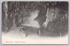 Postcard antique Hanging Rock Caverns Of Luray Virginia USA
