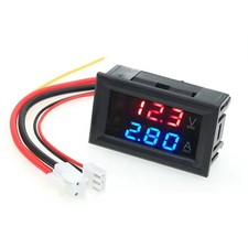 Dc 100a 100v Voltmeter Ammeter Volt Amp Meter Voltage Current Tester With Shunt
