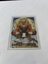 2024 SkyBox Marvel Masterpieces 92 Platinum Sabretooth #78 Clear Cut