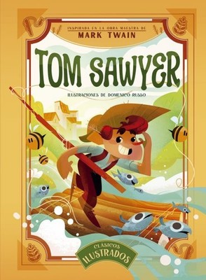 Tom Sawyer, Hardcover by Twain, Marc; Russo, Domenico (ILT), Brand New, Free ...