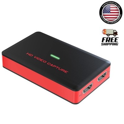 Next-Gen HDMI Game Capture Card - 1080P @ 60FPS Live Streaming for All Consoles