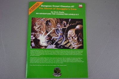 D&D D20 Dungeon Crawl Classics RPG DCC 7 The Secret of Smuggler's Cove
