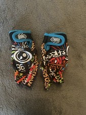 Optimum Fingerless Multicoloured Grip Gloves For Children