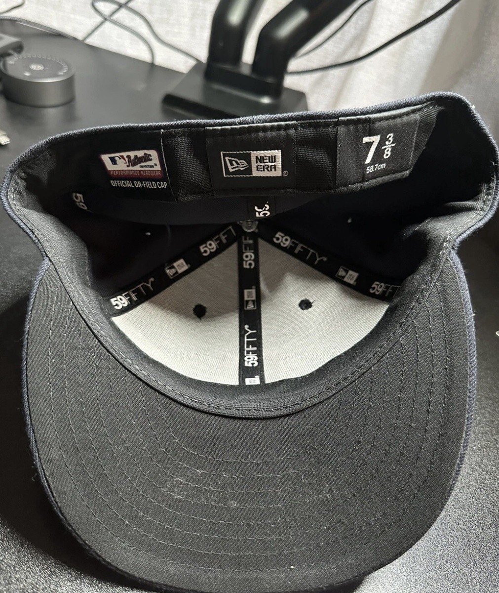 Cleveland Indians Guardians Hat 7 3/8 New Era 59fifty On Field Cap