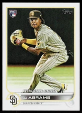 2022 Topps Chrome Update CJ Abrams #USC327 BASEBALL San Diego Padres RC