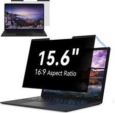 15.6 Inch Magnetic Privacy Screen for Laptops - Anti Glare Blue Light Filter Shi