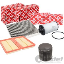 FEBI FILTER INSPEKTIONSPAKET pasend für AUDI A1 GB SEAT IBIZA 5 VW POLO 6 AW