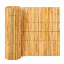 3m Natural Reed Fence Screening Roll Garden Privacy Outdoor Bamboo Fencing Panel