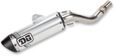 DG PERFORMANCE 071-2440 EXHAUST V2 SLIP-ON FOR 96-04 HONDA XR250R XR400R