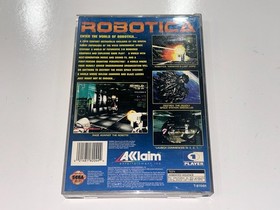 4 Sega Saturn Games (Off-World, Robotica, Resurrection & Solar Eclipse) Lot #23