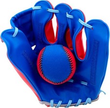 Youth Sticky Baseball Mitt and Ball Set Training Glove