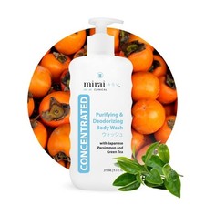 Mirai Clinical Body Wash for Strong Body Odor - Renewing Body Purifying Deo...