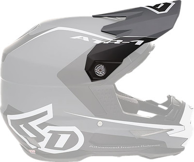 6D Helmets ATR-1 Stealth Replacement Visor White 72-3732