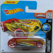 Hot Wheels Pharodox gelb transparent X-Raycers Neu/OVP Auto Spielzeugauto Mattel