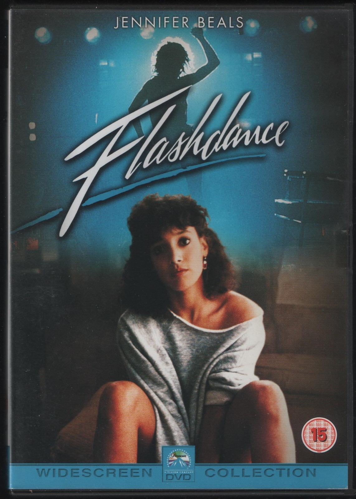 Flashdance (1983) (DVD 2003) 80s romantic drama dance film Jennifer Beals