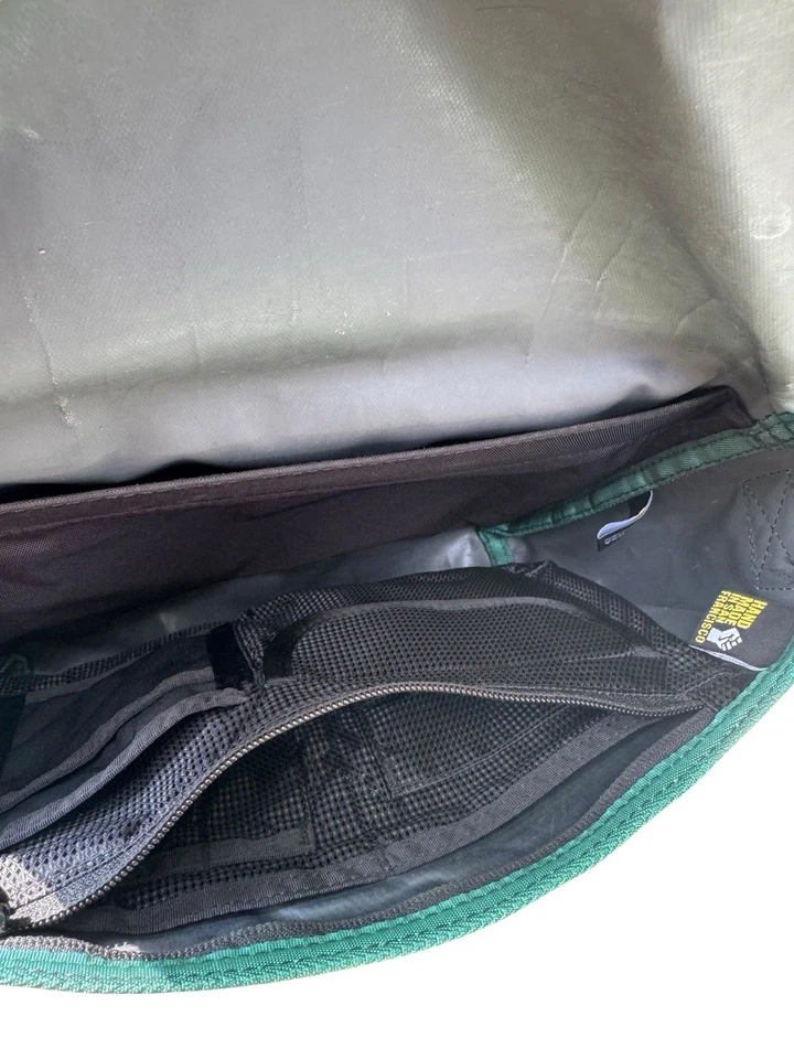 Синий зеленый TIMBUK2 классический MESSENGER сумка маленький - Изображение 4 из 4