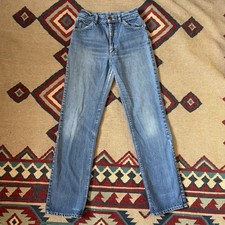 Vintage 70s Lee Riders Jeans Women’s Size 11 USA Made Faded Blue Denim 27x33