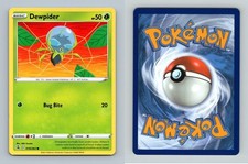 Dewpider #19/264 SWSH Fusion Strike Common Pokemon 2021 TCG Card