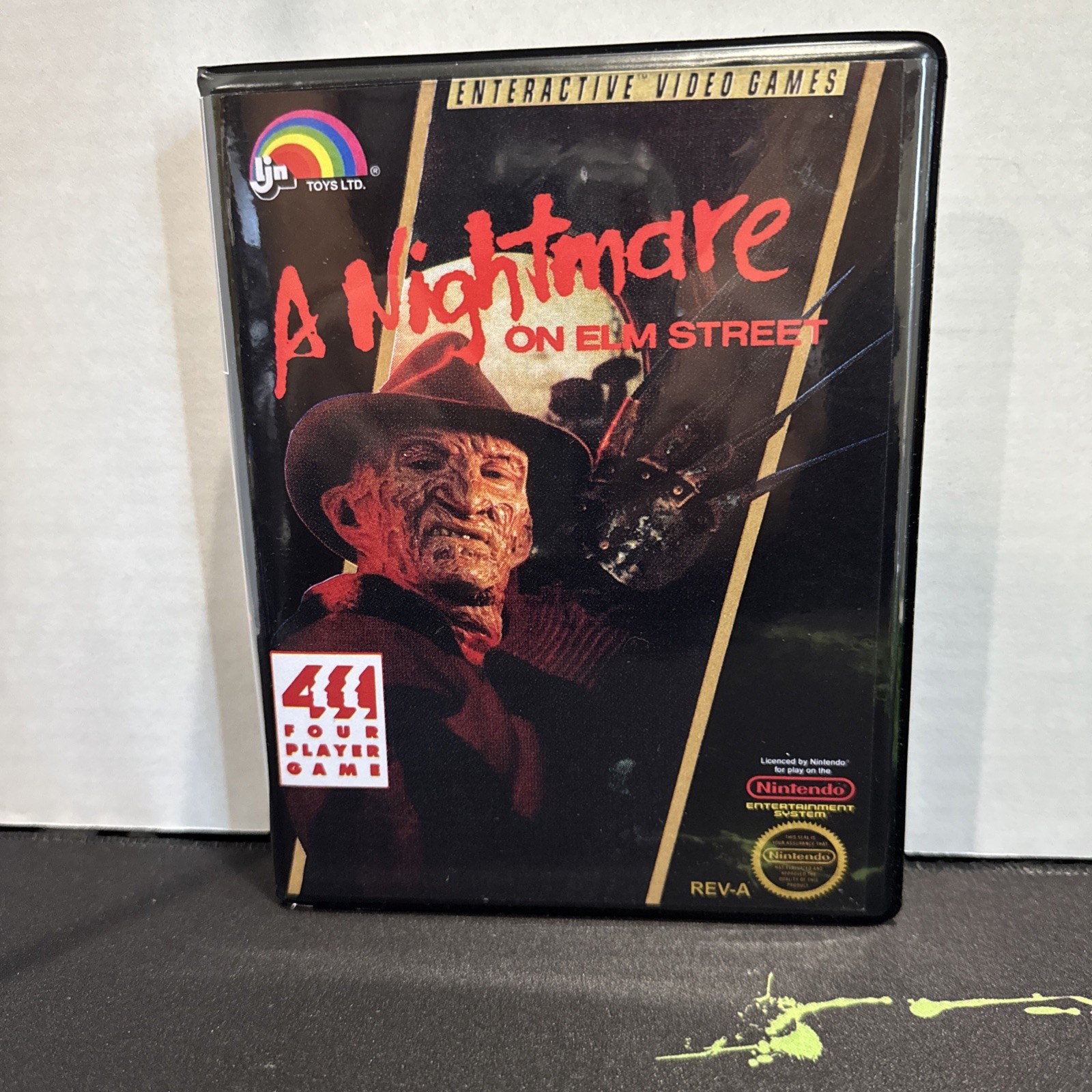 Nightmare On Elm Street Nintendo NES Authentic Game w/ Manual & New Case