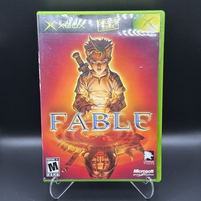 Fable (Microsoft Original Xbox, 2004) Black Label Game Tested Complete W/Manual