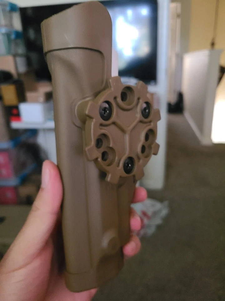 USMC Holster System SERPA TAC Beretta 92 Coyote Right Hand M990194CT-R BlackHawk - Image 4 of 4