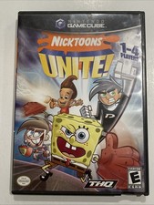 Nicktoons Unite GameCube Case  Manual Only - No Game - Free Shipping 
