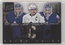 2011 Prime Trios Materials 42/100 Jonas Gustavsson Ben Scrivens Dion Phaneuf 1o3