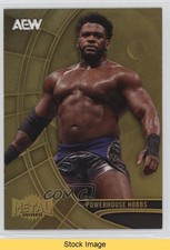 2025 Skybox Metal Universe AEW All Elite Wrestling Powerhouse Hobbs #62 READ 2zq