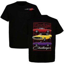 Challenger T-Shirt   Vintage Muscle Car Graphic Tee, Classic Mopar Car Lover