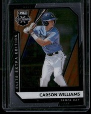 2021 Panini Elite Extra Edition #28 Carson Williams Optic